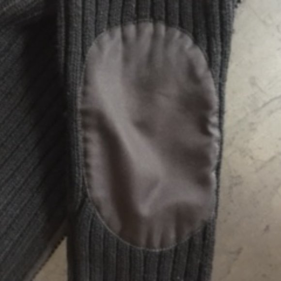 DKNY Heavy Rib Black Cardigan Sweater - Picture 6 of 6